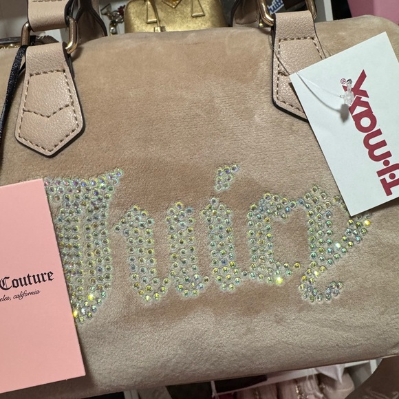NWT Juicy Couture Cafe Obsession Satchel - Picture 2 of 6